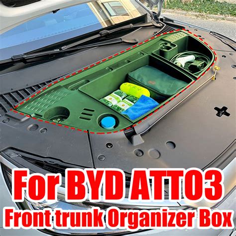 Byd Atto Front Trunk Organizer Box Left Rudder Engine Room Storage