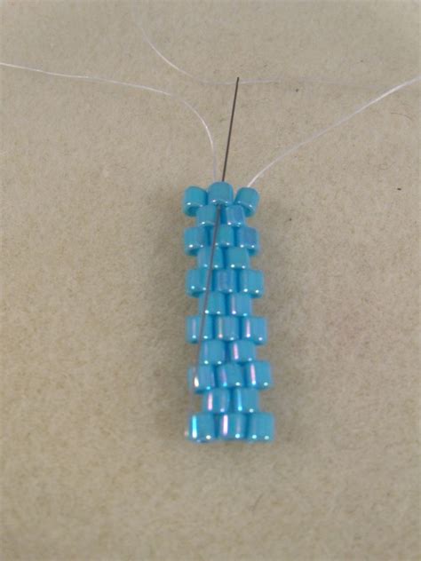 Flat Odd Count Peyote Stitch Tutorial