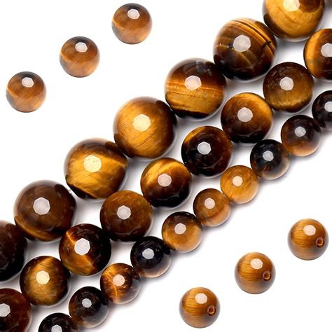 Amazon Natural Classic Tiger Eye Beads Grade AAA Gemstone Round