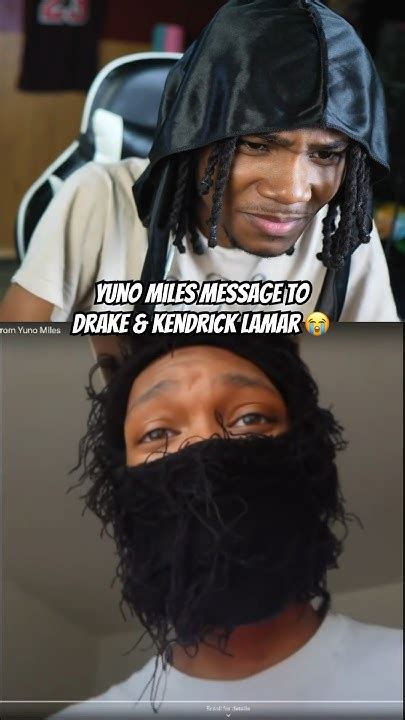 Yuno Miles Apologized To Drake And Kendrick Lamar 😭 Youtube