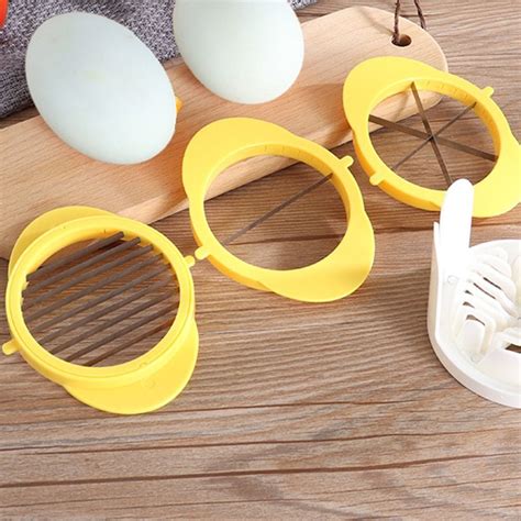 Kitchen Stainless Steel Wire Egg Slicer Cutting Tool Splitter Yolk