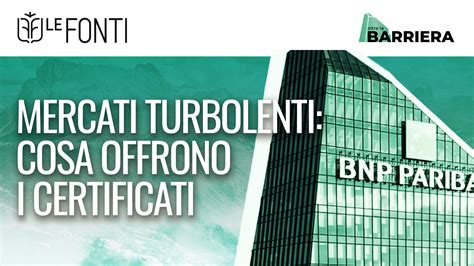 Oltre La Barriera Cosa Offrono I Certificati