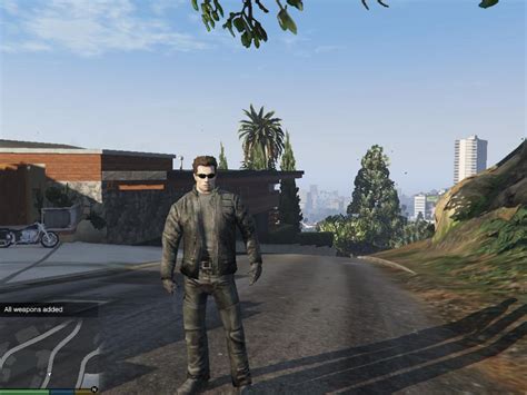 Terminator T Add On Ped Gta Mods