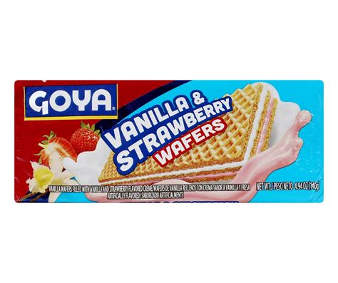 Goya Vanilla & Strawberry Wafers, 4.9 Oz. | Big Lots