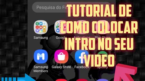 Tutorial De Como Colocar Intro No Seu Video Youtube