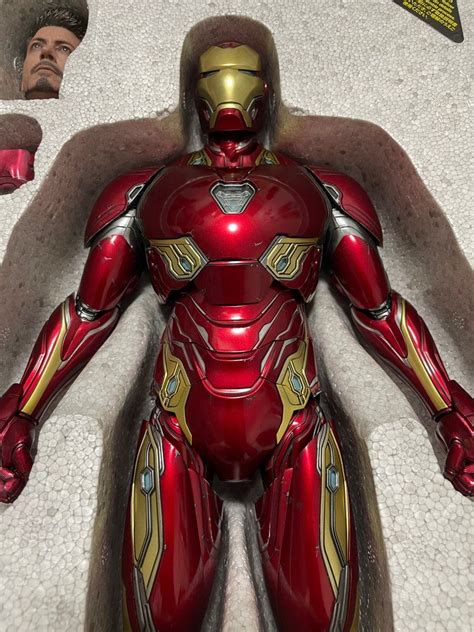 Hot Toys Iron Man Mark Tony Stark Infinity Wars Hobbies Toys Toys Games On Carousell