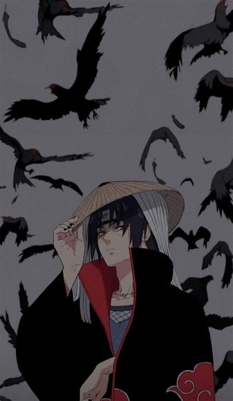 Itachi Uchiha Crows Wallpaper