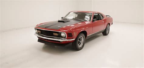 Red 70 Mustang Mach 1