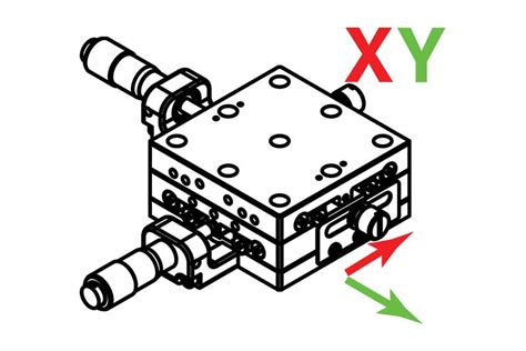 Optosigma Xy Axis Manual Linear Translation Stages