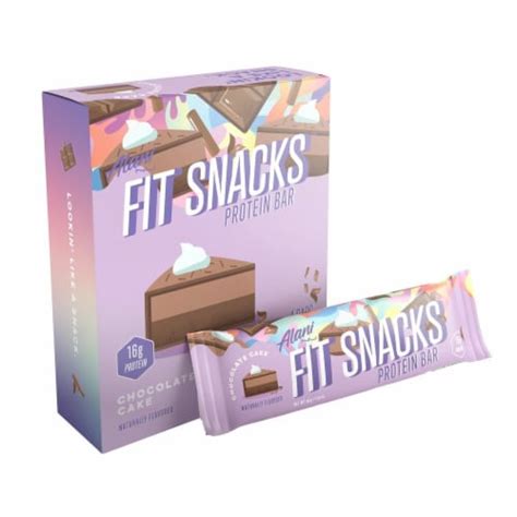 Alani NU Fit Snacks Chocolate Cake Protein Bars, 4 ct / 1.62 oz - Pick ...