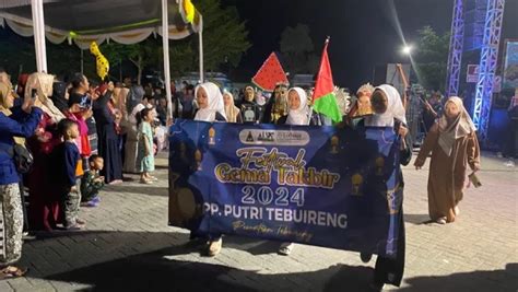 Gema Takbir Pesantren Tebuireng Dikemas Festival Bedug Se Jatim Nu