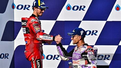 Fakta Juara Dunia MotoGP 2023 Pecco Bagnaia Vs Jorge Martin