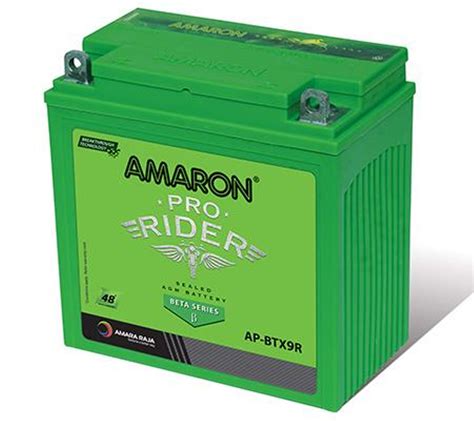 9 Ah Amaron Pro Bike Rider 2 Wheeler Battery At Rs 2448 Amaron