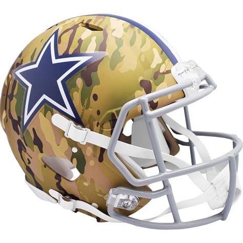 Dallas Cowboys Riddell Camo Alternate Revolution Speed Authentic