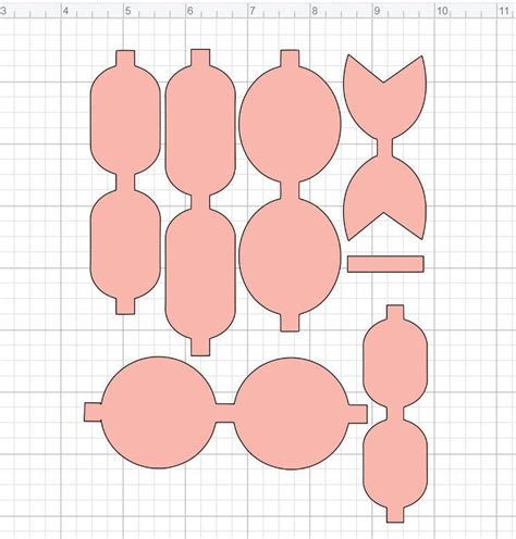 Hair Bows Templates