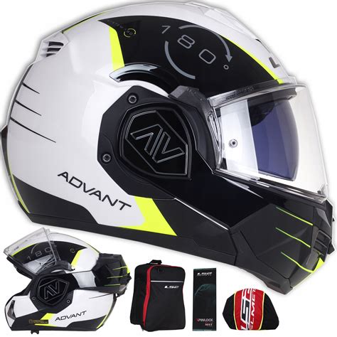 KASK SZCZĘKOWY LS2 FF906 ADVANT CODEX white ECE22 06 P J AK5690631026