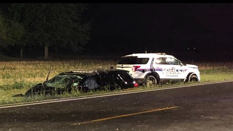 Oshp Pursuit Ends In Crash Involving Oak Harbor Police Officer And