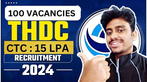 Thdc Recruitment Vacancies Ctc Lpa Freshers Eligible