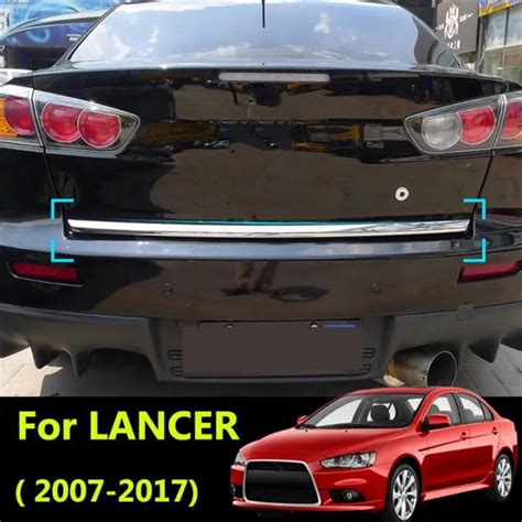 Mitsubishi Lancer Rear Bonnet Garnish Chrome Original Lazada