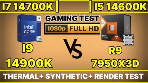 I9 14th 14900k Vs Ryzen 7 7800x3d Vs 13900k Vs I7 14700k Vs İ5 14600k Vs R9 7950x3d Gaming Test