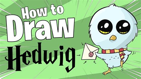 How To Draw Hedwig Harry Potter Youtube