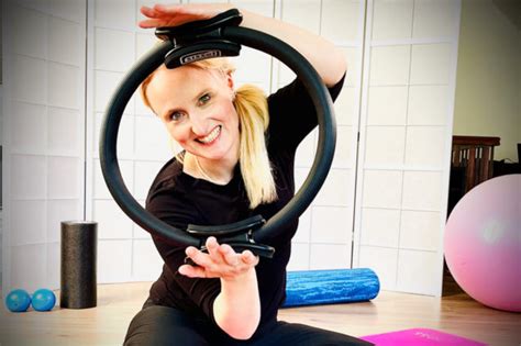 Pilates Ring Bungen Anja Auer Pilates Trainerin