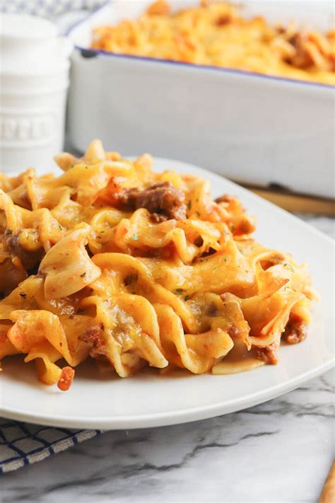 Beef And Noodle Casserole - Recipes Simple