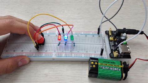 C Mo Hacer Una Secuencia De Leds En Un Protoboard Youtube