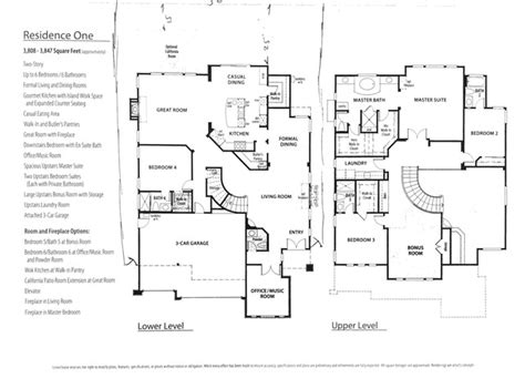 Harmony Estates Floor Plans