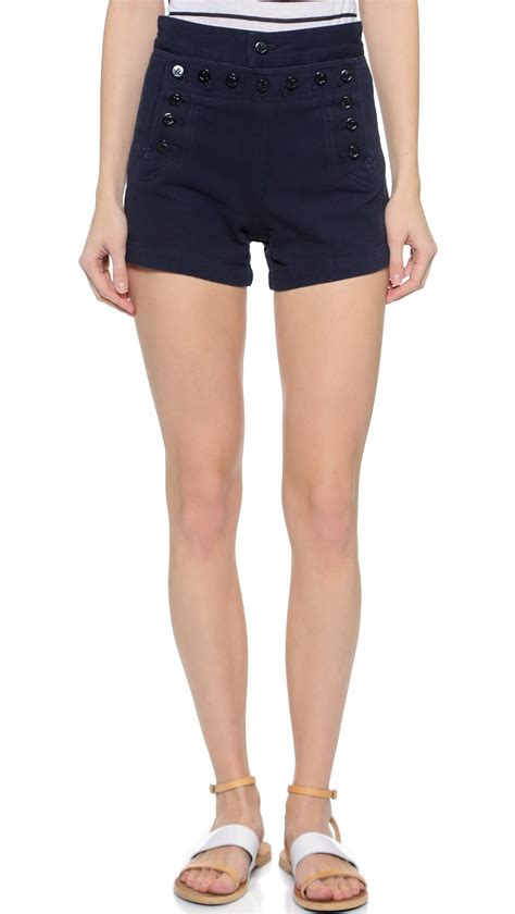 Nlst Sailor Shorts Navy In Blue Navy Lyst