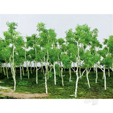 Jtt Woods Edge Trees Pastel Green O Scale Pack For Scenic