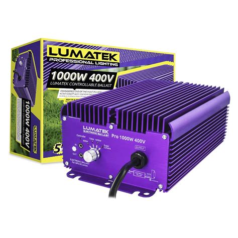 Lumatek Professional Electronic Ballast 1000W 400V Double Ended