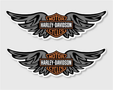 Harley Davidson Motorcycles Vinyl Decal 9 Vinyl Sticker | Etsy