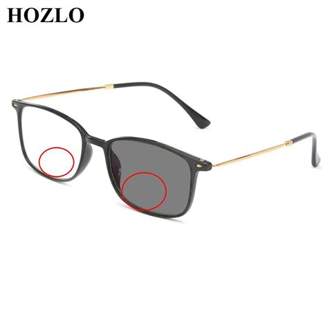 Rivets Tr90 Photochromic Bifocals Reading Sunglasses For Women Men Ultralight Hyperopia