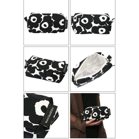 マリメッコMARIMEKKO TIISE MINI UNIKKO COSMETIC BAG ラシイマット コスメポーチ化粧ポーチ小