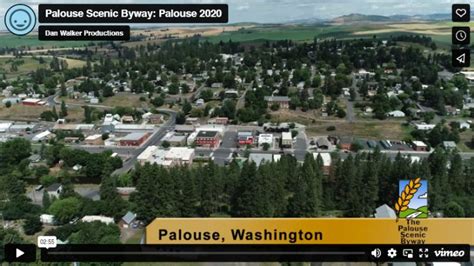 City of Palouse via Palouse Scenic Byway - City of Palouse