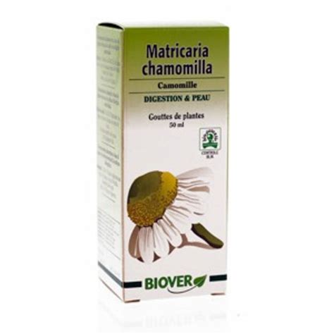 Matricaria Chamomilla Camomille Bio Ml Gouttes De Plantes