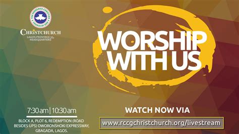 Rccg Christchurch Sunday Service Live Streaming 19th February 2017