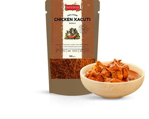 Mayenkar Authentic Goan Chicken Xacuti Masala Buy Online Now