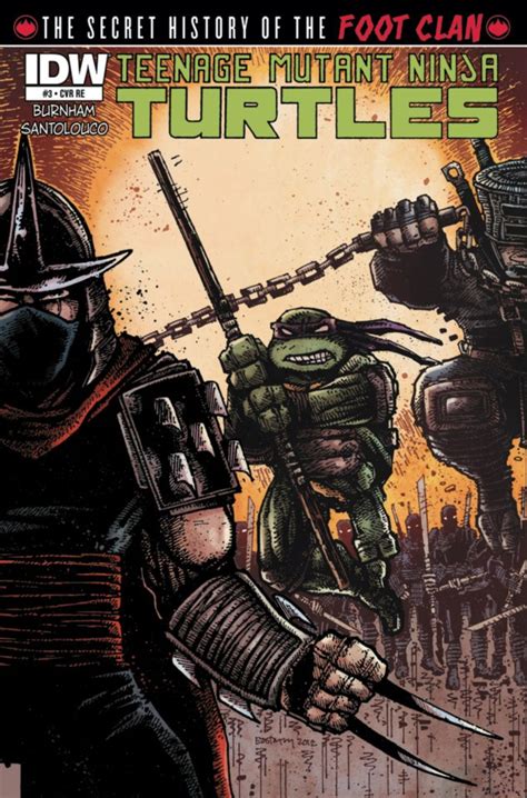 Tmnt The Secret History Of The Foot Clan 3 La Preview Comicsblog Fr