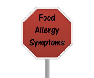 Food Allergy Symptoms