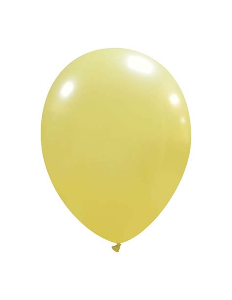 Comprar Globos De Latex Redondos Cm Metalizado Mostaza