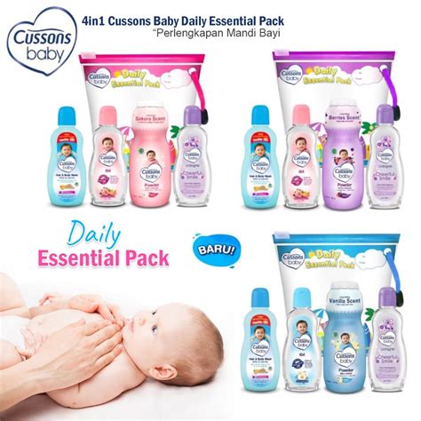 Jual Cussons Baby Mini Gift Bag Set Daily Essential Pack Shopee Indonesia