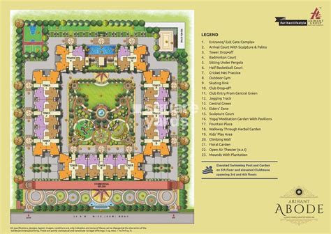 Arihant Abode In Noida Ext Sector 10 Greater Noida 64 86 Lac Floor