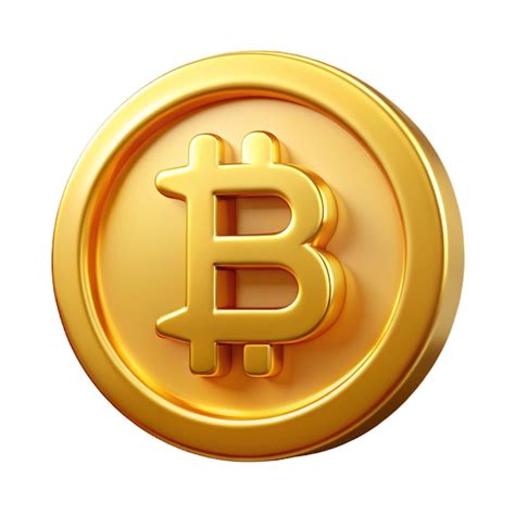 Premium Psd Gold Bitcoin D Rendering