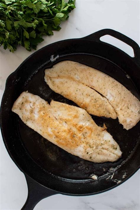 Pan Fried Hake Easy Minute Recipe Hint Of Healthy