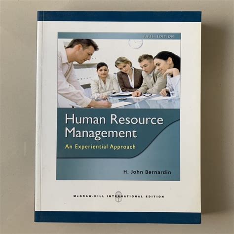 Human Resource Management An Experiential Approach Th Edition