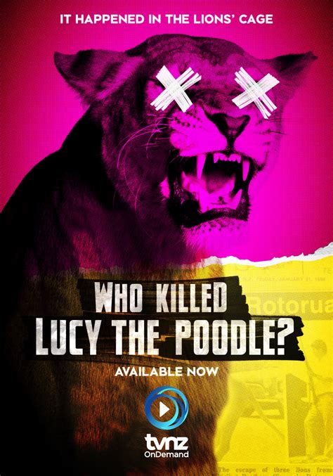 Who Killed Lucy The Poodle Campaign For Tvnz Ondemand On Behance