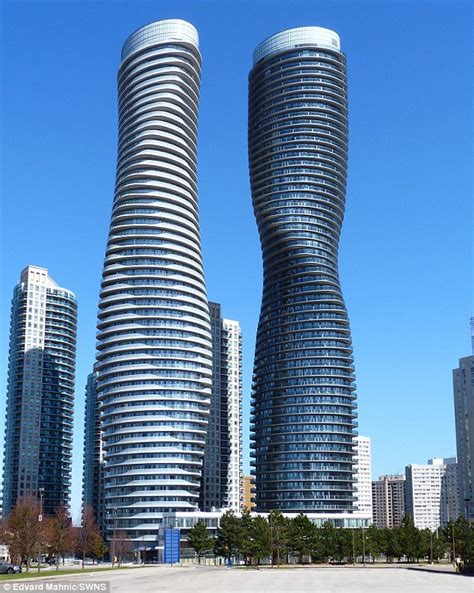 Mississauga Canada Marilyn Monroe Skyscraper Named Skyscraper Of