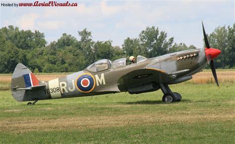 Aerial Visuals Airframe Dossier Supermarine Spitfire Tr Ixc S N